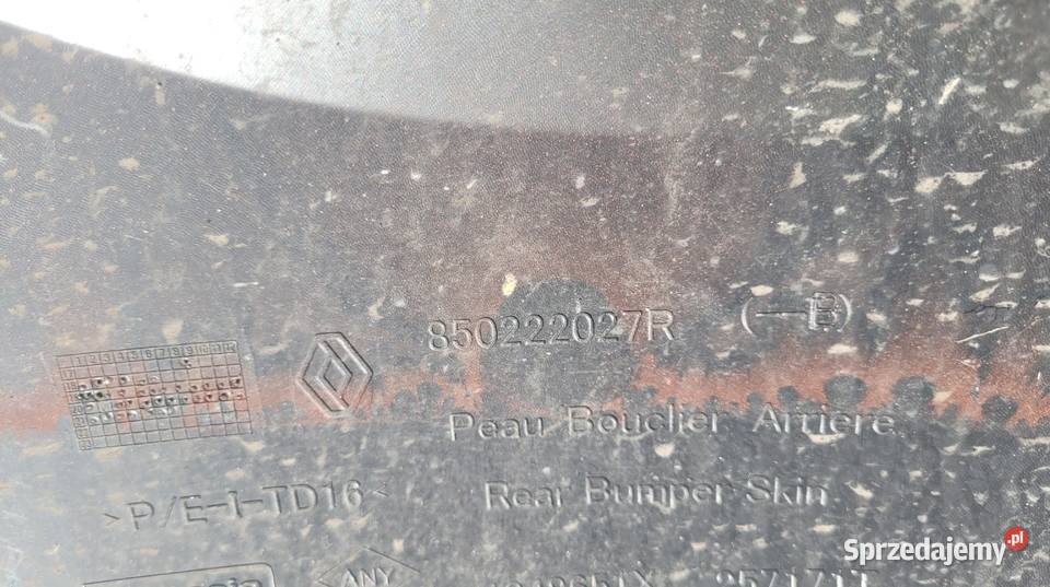 ZDERZAK TYL TYLNY DACIA DUSTER 2 II 17 śląskie Ruda Śląska