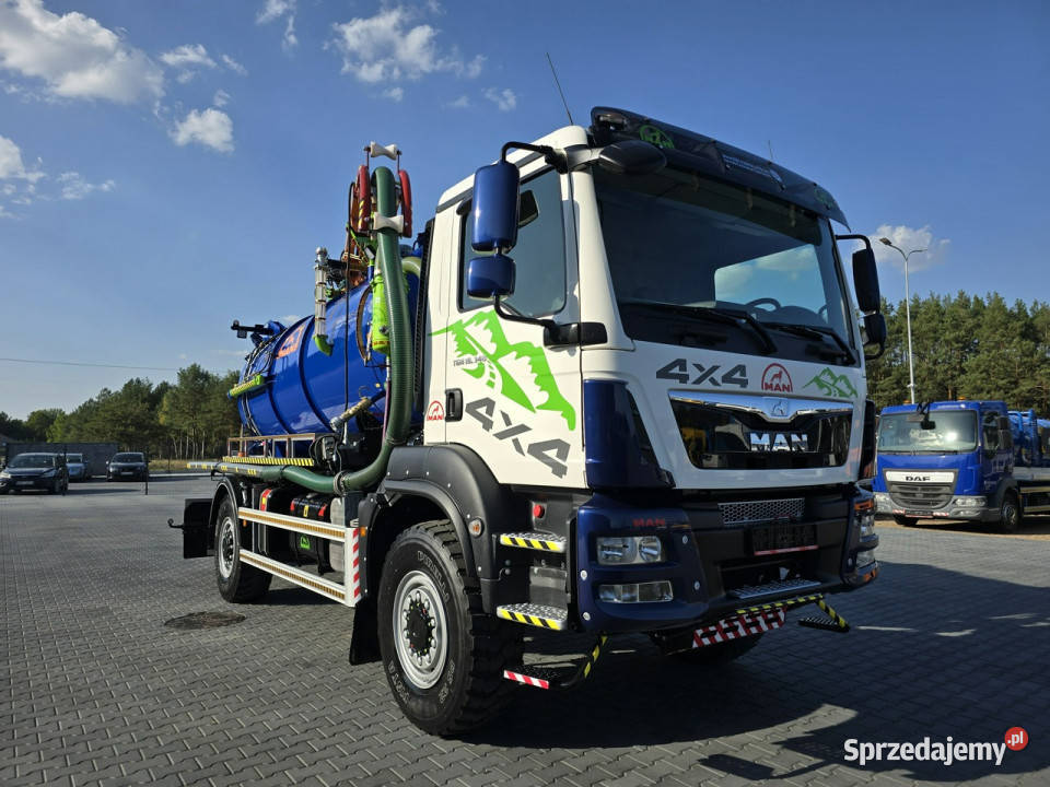 MAN 4x4 WUKO GAMON PW8 do zbierania odpadów