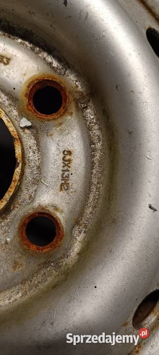 Felgi stalowe 13 do przyczepy komplet 5 sztuk Wierzyce