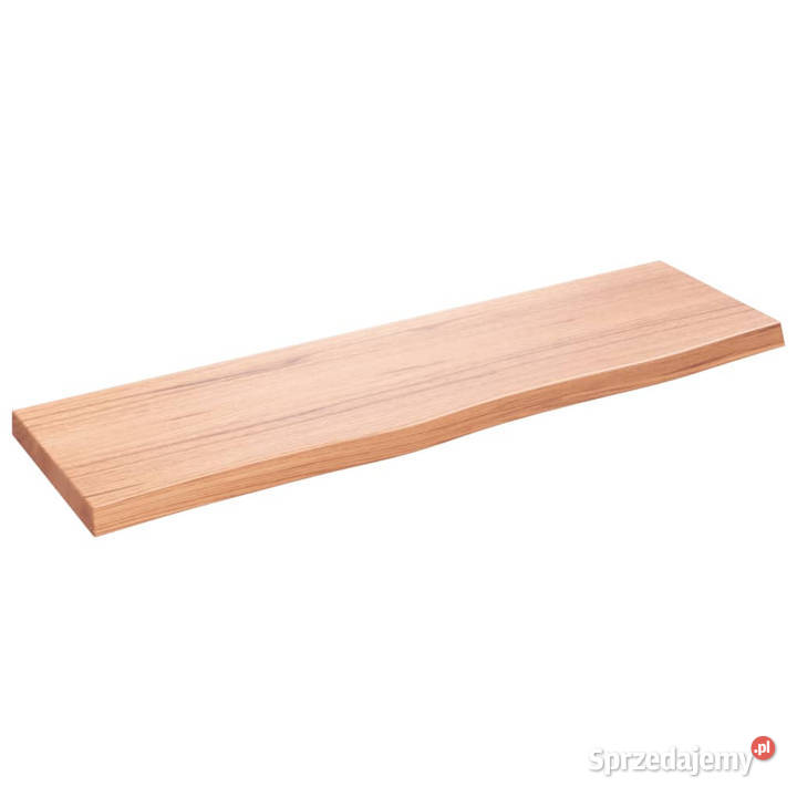 Półka brązowa 100x30x24 lakierowane lite drewno Półki Warszawa