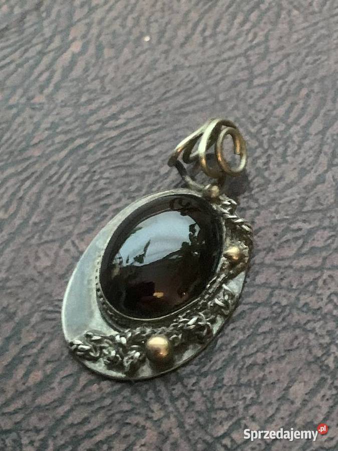 Zabytkowa broszka Łowicz sprzedam