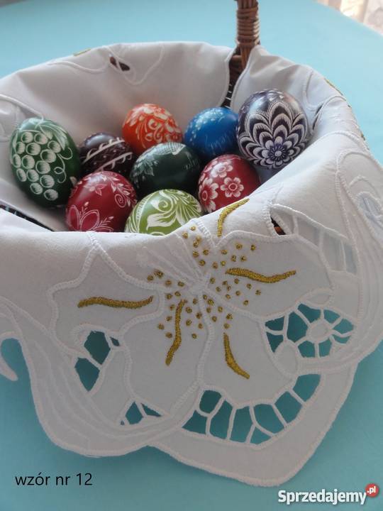 Serwetki do koszyczka koszyczek Wielkonoc lubelskie Lublin
