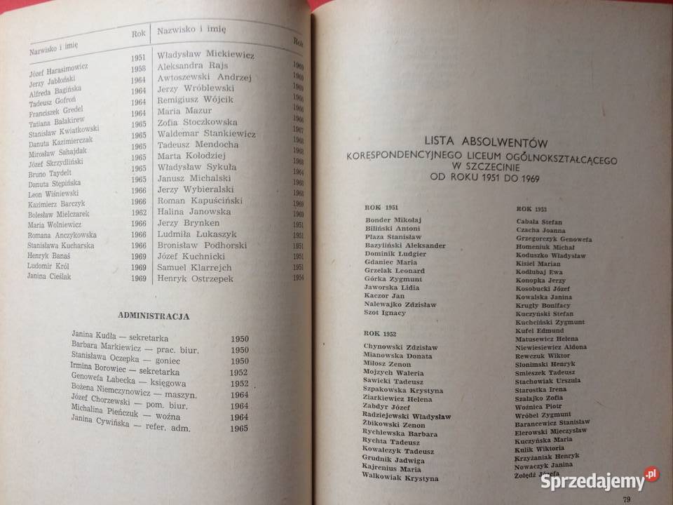 875 XXLecie Koresp Liceum Ogólnokształcącego Szczecin