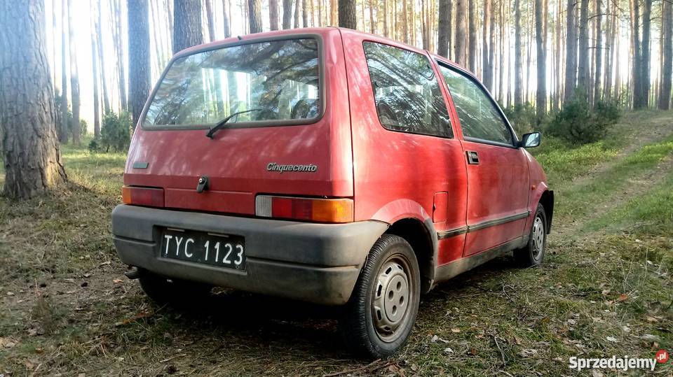NOWE OC Fiat Cinquecento 700 ED Szyberdach radio