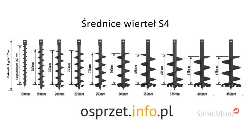 Hydrauliczna wiertnica X1500 Auger Torque do