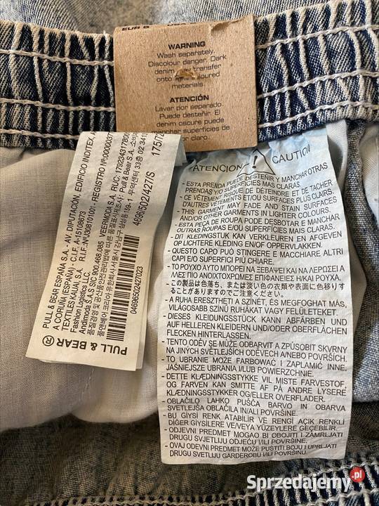Nowe z metkami spodenki jeansowe PULLBEAR S Rozmiar S Odzież codzienna Zamość sprzedam