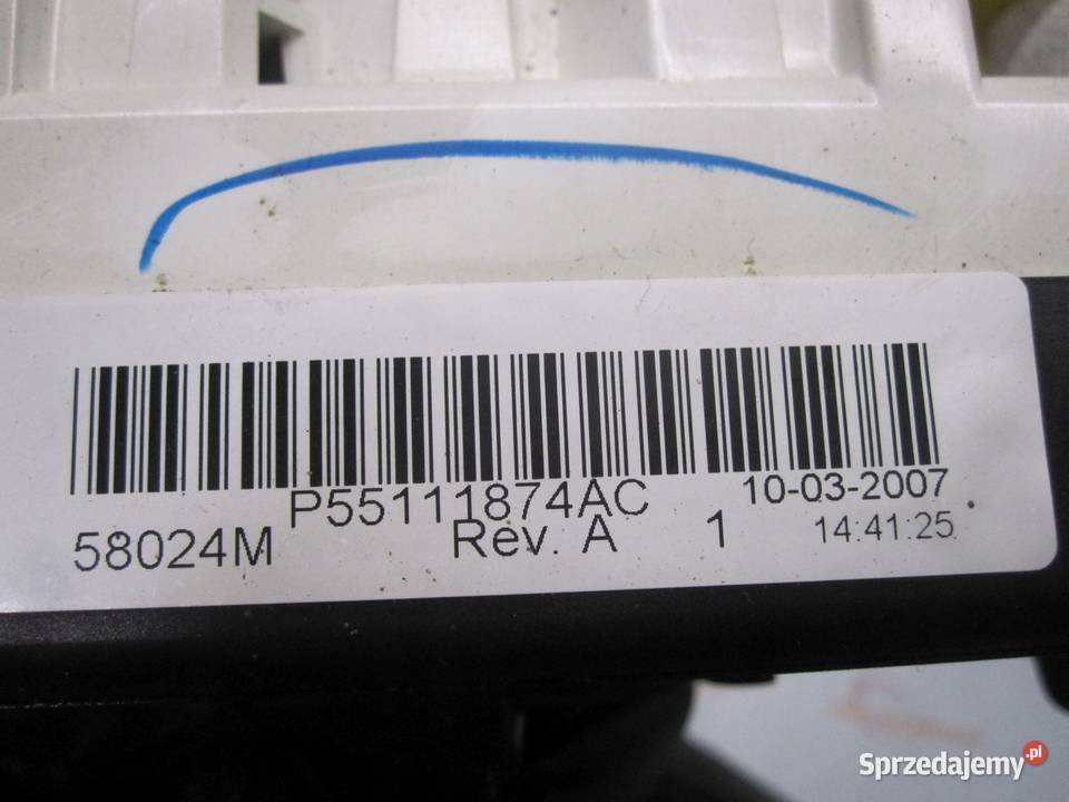 JEEP PATRIOT 08r panel klimatyzacji P55111874AC Panele sterowania, przełączniki Kielce