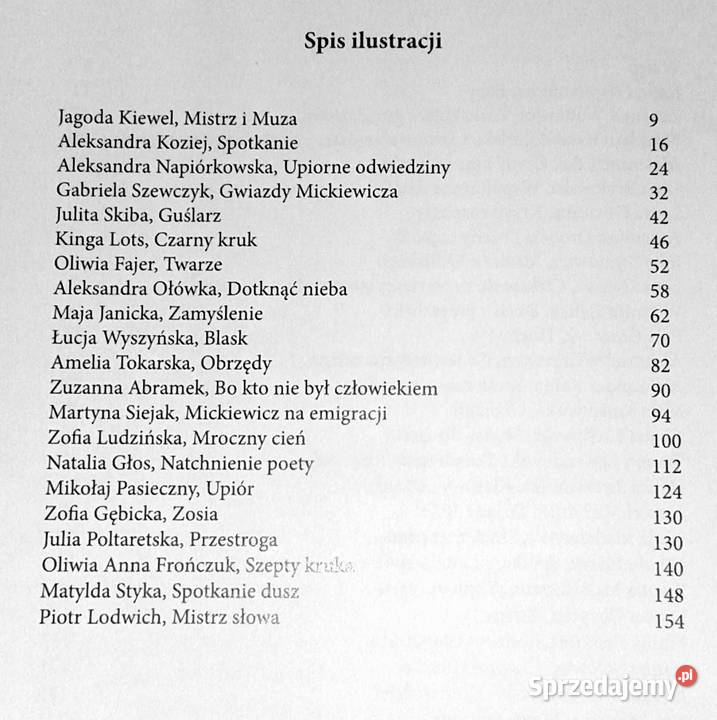 Relektura 200 lat Dziadów Adama Mickiewicza Pozostałe