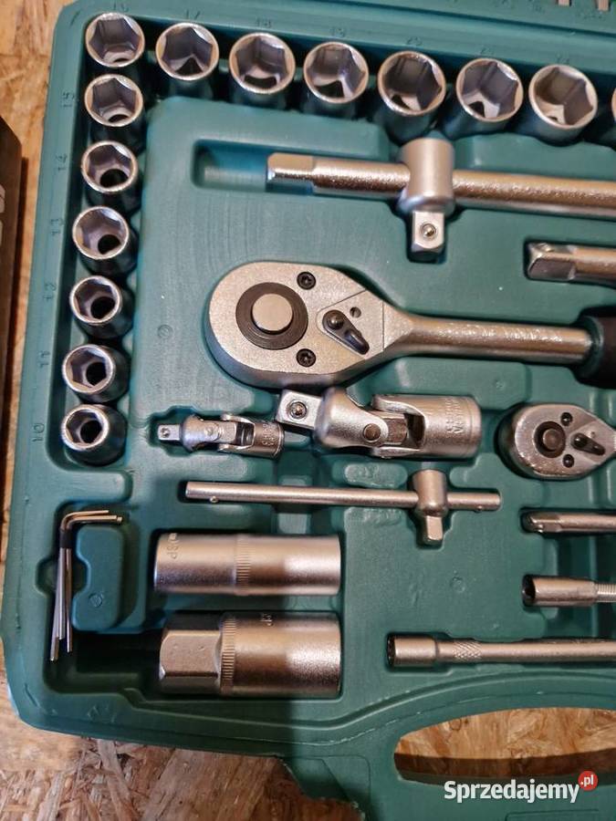 ZESTAW NARZĘDZIOWY KLUCZY NASADOWYCH NASADEK