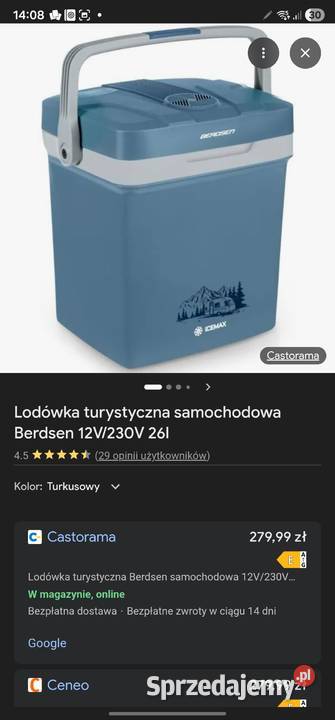 Namiot i akcesoria do namiotu Złotniki