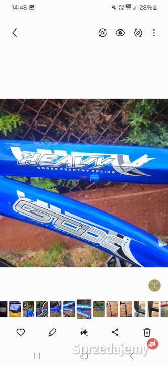 Rama i koła do roweru wyczynowego