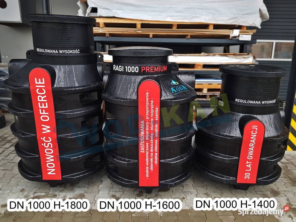 Studnia wodomierzowa DN1000 H1760 kpl uszczelek Jelenia Góra