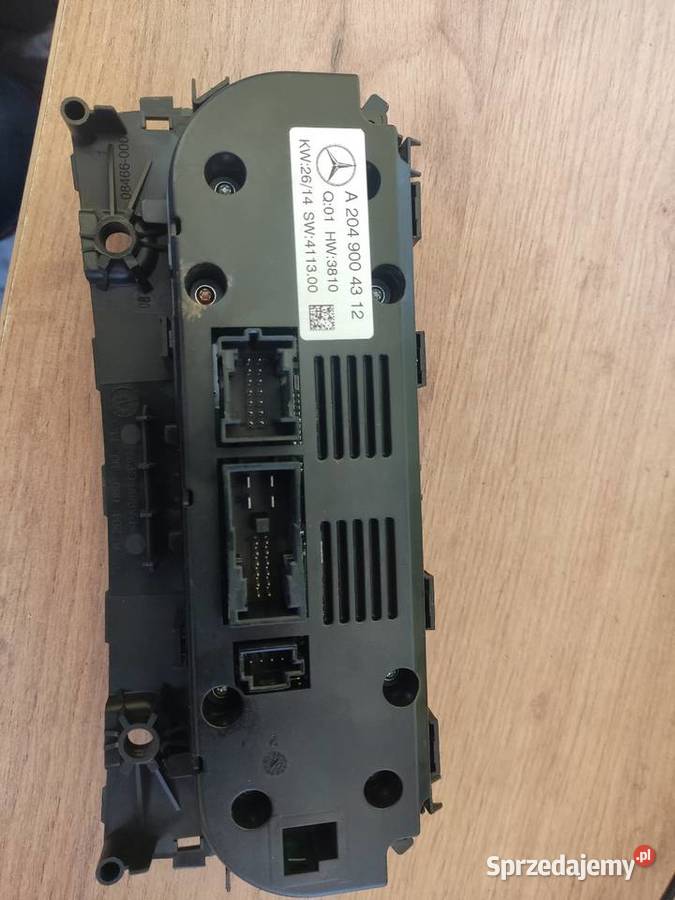 Panel Klimatyzacji A 204 900 43 12 osobowe Części samochodowe Kamień