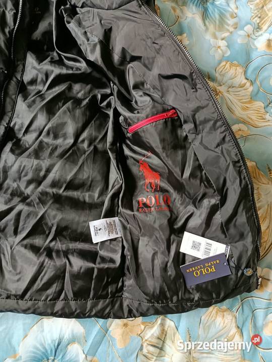 Kurtka zimowa Polo Ralph Lauren pikowana puchowa