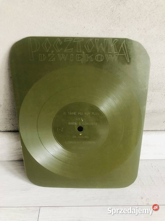 Pocztówka dźwiękowa The Beatles JBirkin i łódzkie sprzedam