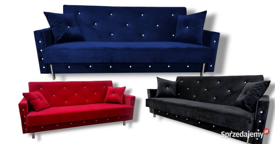 Kanapa DORIS rozkładana z funkcją spania Dom i Ogród Katowice