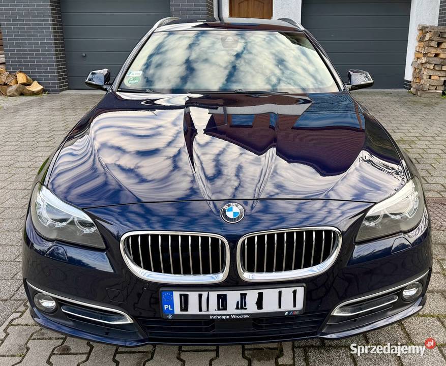 BMW 520d Touring Luxury Line 190 elektryczne lusterka Wrocław