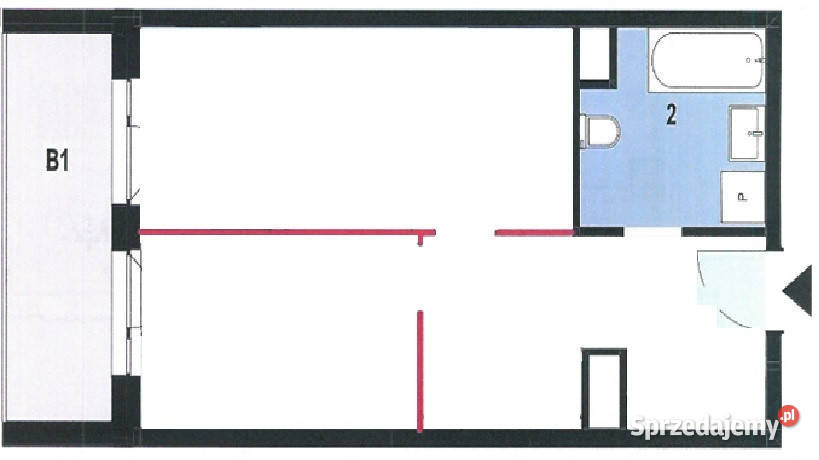 Nowe 2 Pokojowe Mieszkanie 38 m2 Centrum Rzeszów