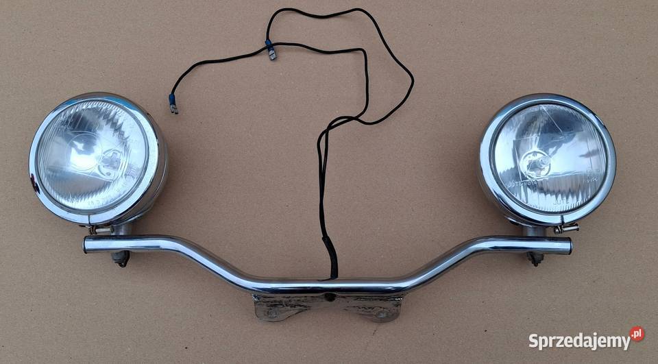 HONDA HARLEY HALOGENY LAMPY JUTE DALEKOSIĘŻNE Bieleń