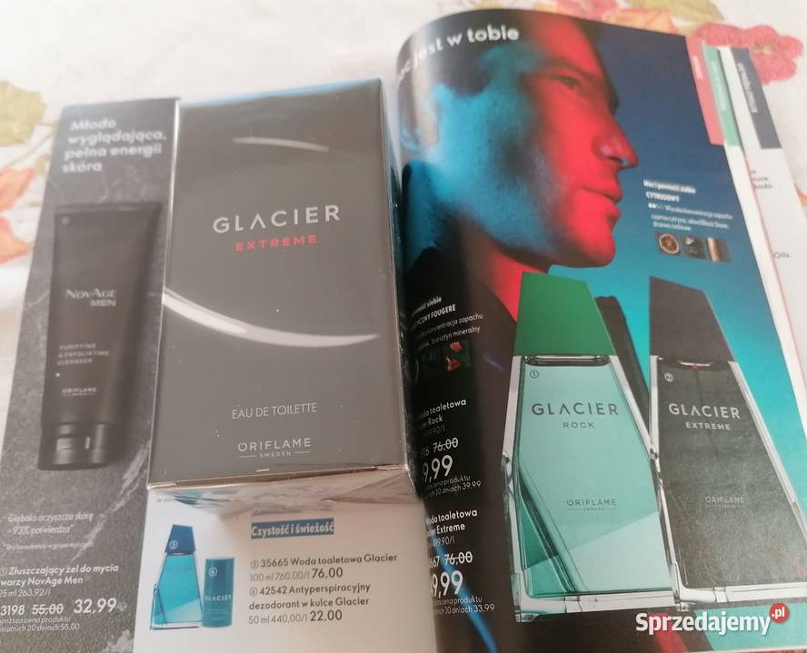 Męska woda toaletowa Glacier Extreme Oriflame Łódź