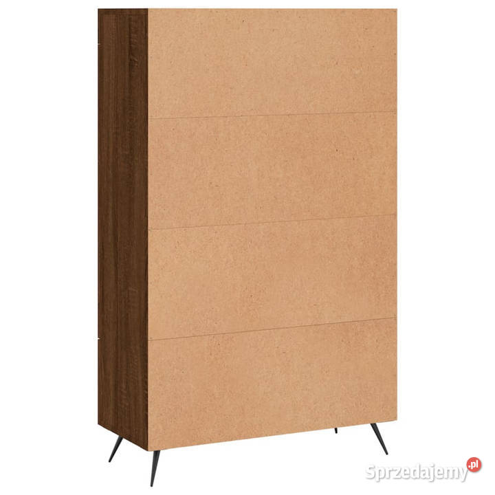 Wysoka szafka brązowy dąb 695x31x115 WM830299 Warszawa