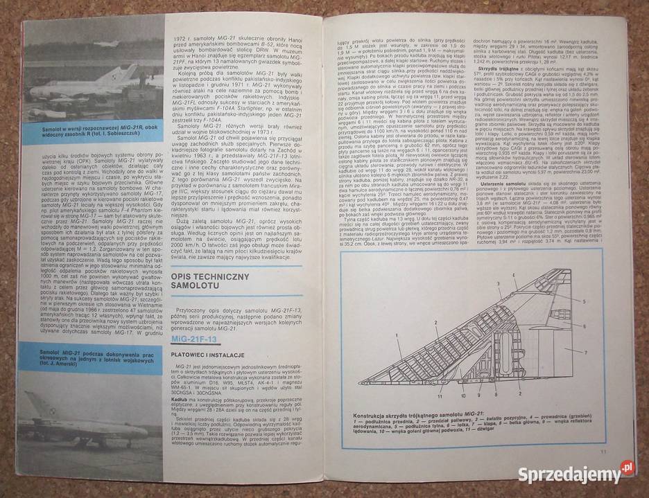 W Butowski Samolot myśliwski MiG21 Warszawa