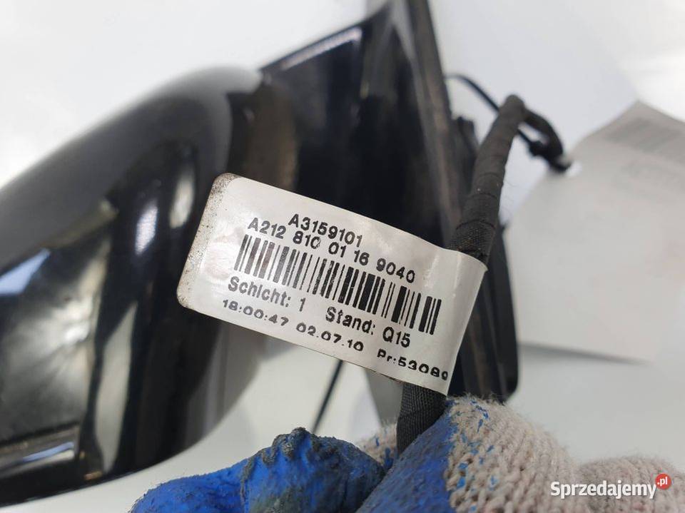 LUSTERKO LEWE MERCEDES EKLASA W212 72PIN CZARNE Lipno sprzedam