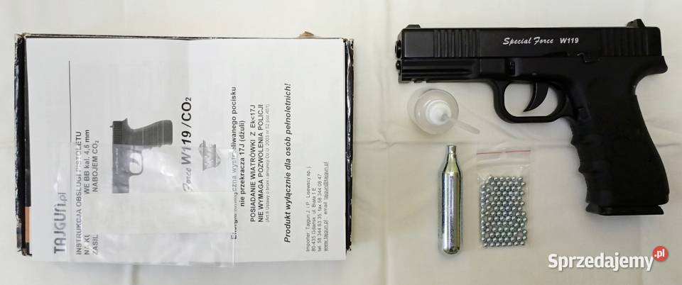 WinGun Special Force W119 45mm śrut BB pistolet Trzebinia