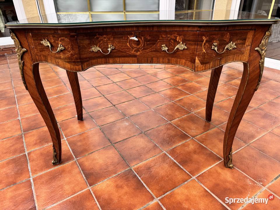 Biurko francuskie ludwik XV barokowe antyk sprzedam