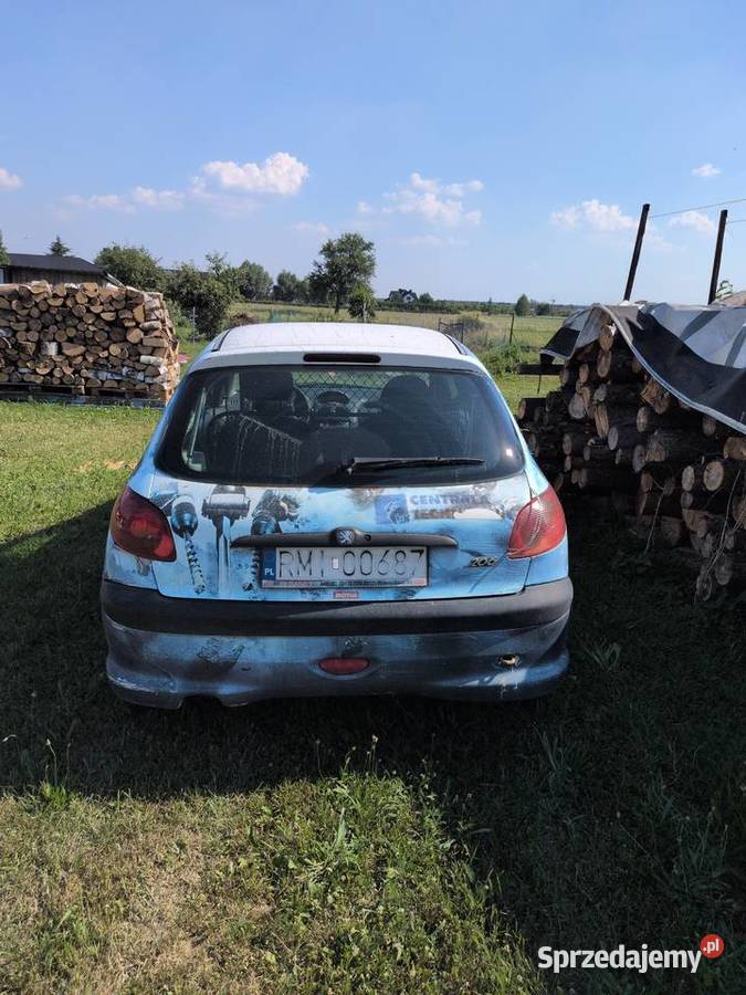 Peugeot 2 206 XA 2004r 11 benzyna rozsądna benzyna Mielec