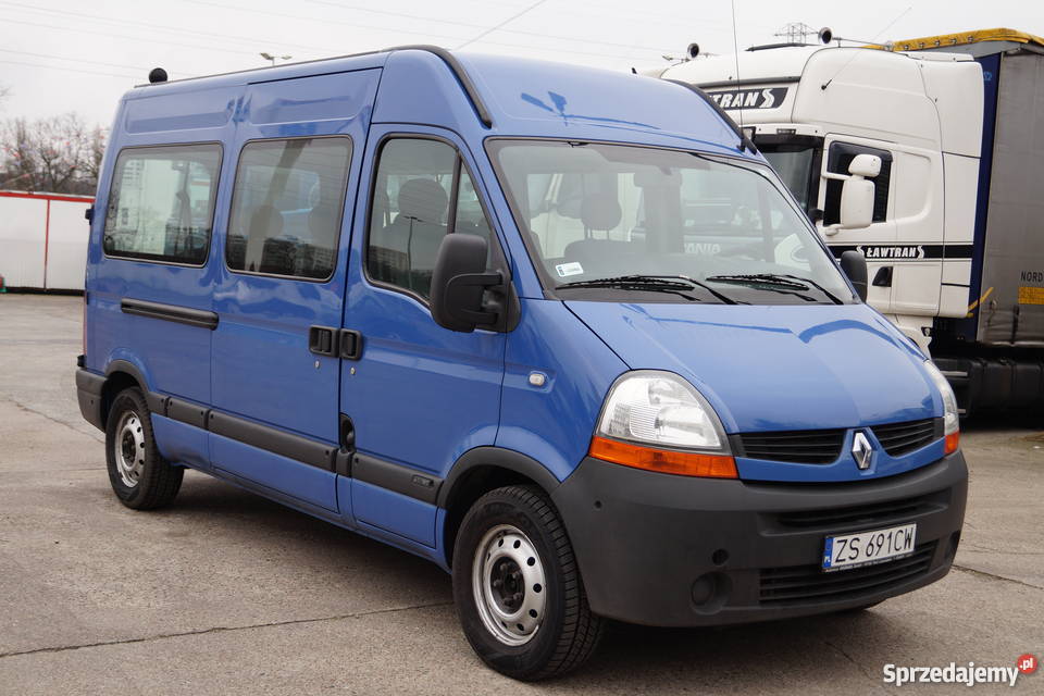 Renault Master 9Osobowy Klima długi i wysoki Szczecin sprzedam