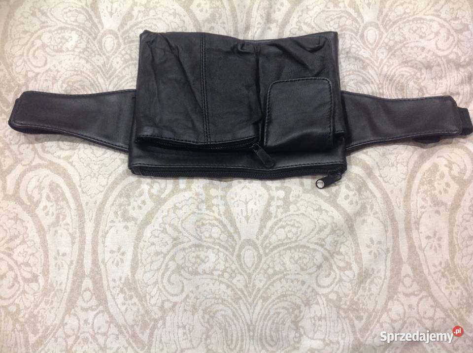 Nerka Skórzana Męska czarna j Nowa eko skóra lubuskie Nowa Sól