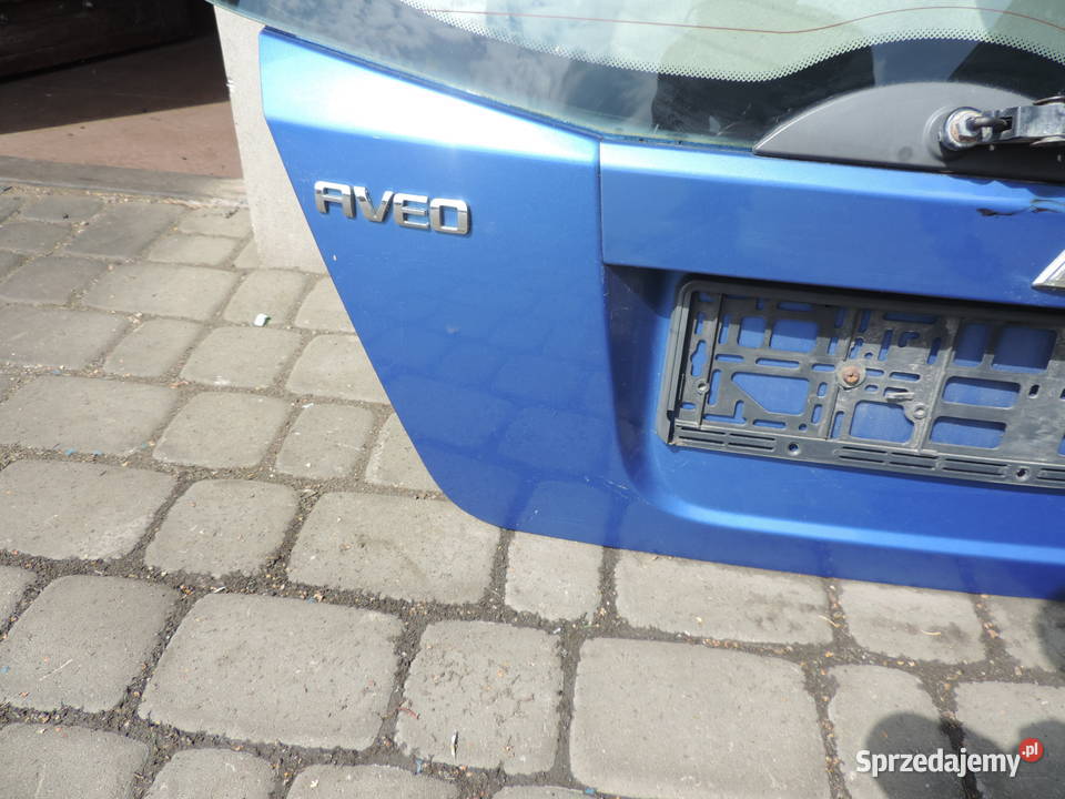 TYLNA KLAPA CHEVROLET AVEO T250 5D HB małopolskie Nowy Sącz