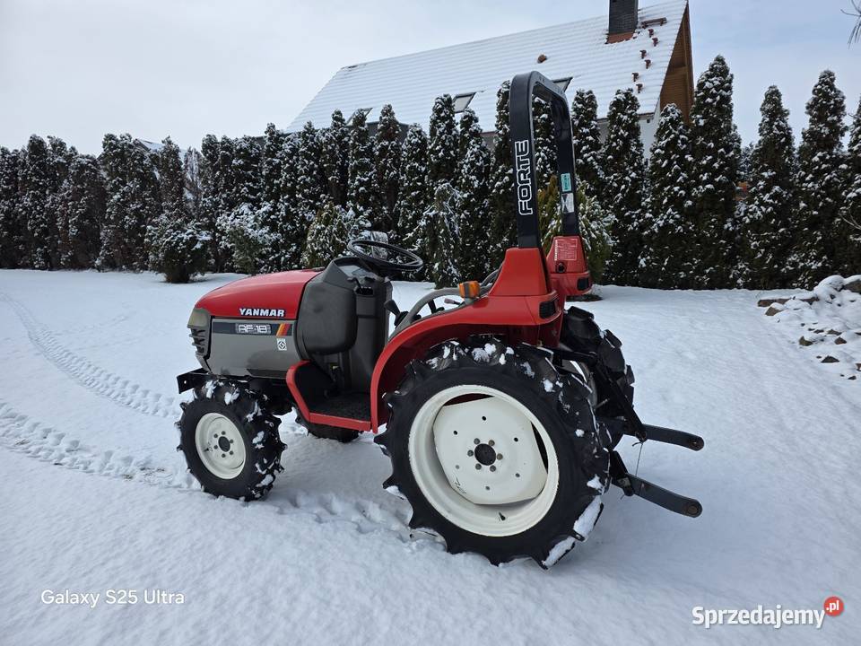 Traktorek Yanmar AF18 18 4x4 Wspomaganie Góra