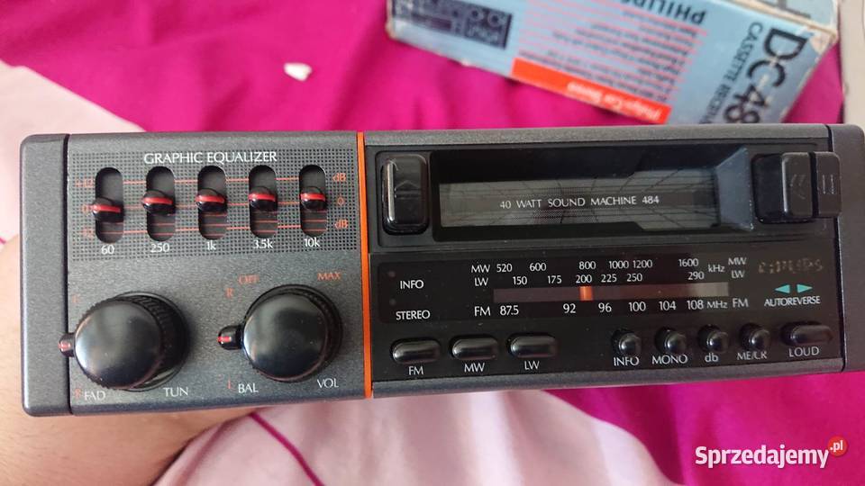 Radio PHILIPS DC484 super stan pudełko