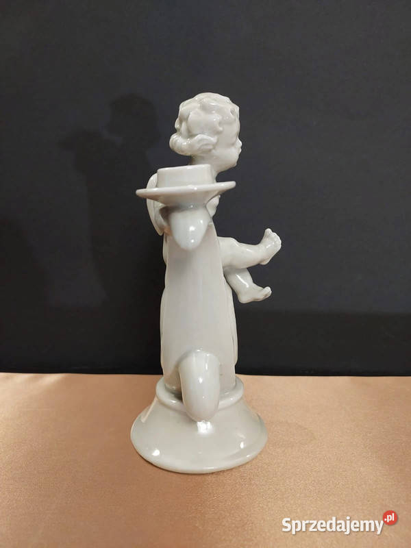 Świecznik porcelanowy GH Co Grfenthal Porcelana i szkło Skwierzyna