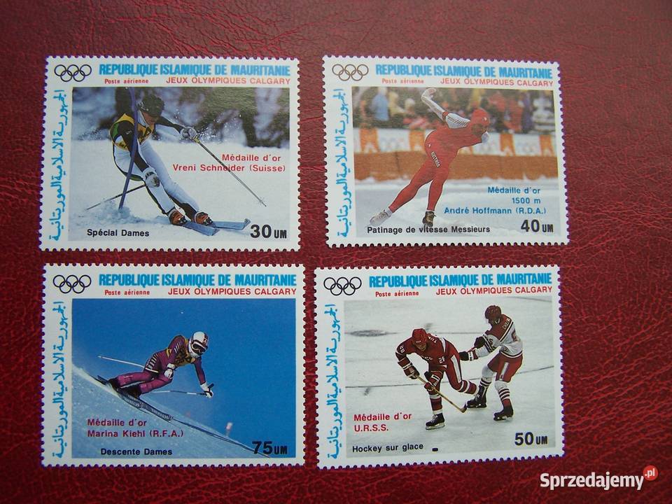 Mauretania 1988 MNH Mi 91215 Sport Olimpiada