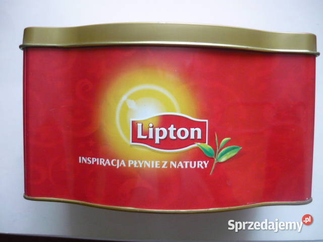 Pudełko Lipton Pozostałe sprzedam