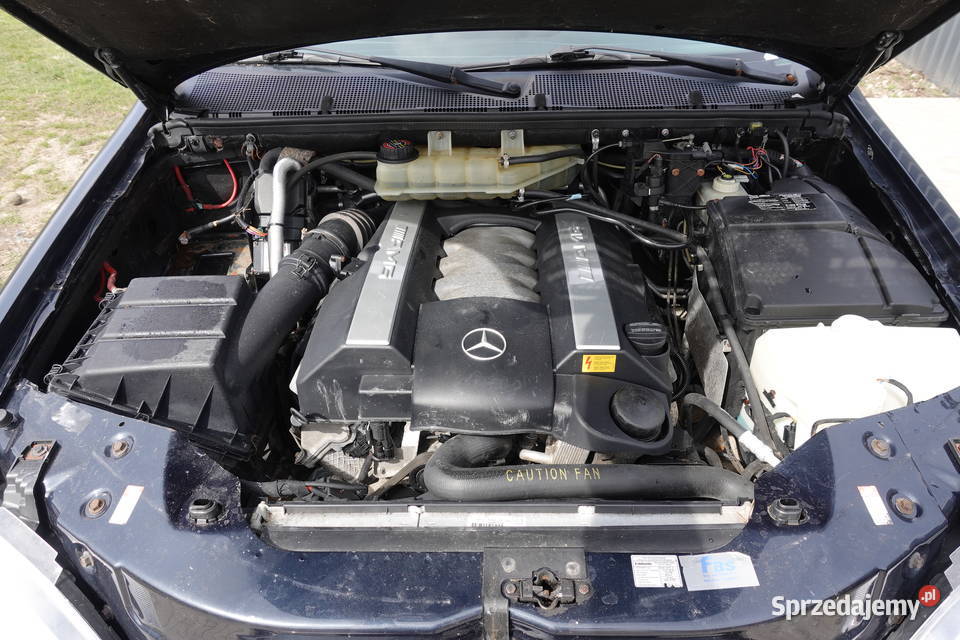 Mercedes ML 55 AMG pojemność 5439 3 347 Fajna Mercedes-Benz