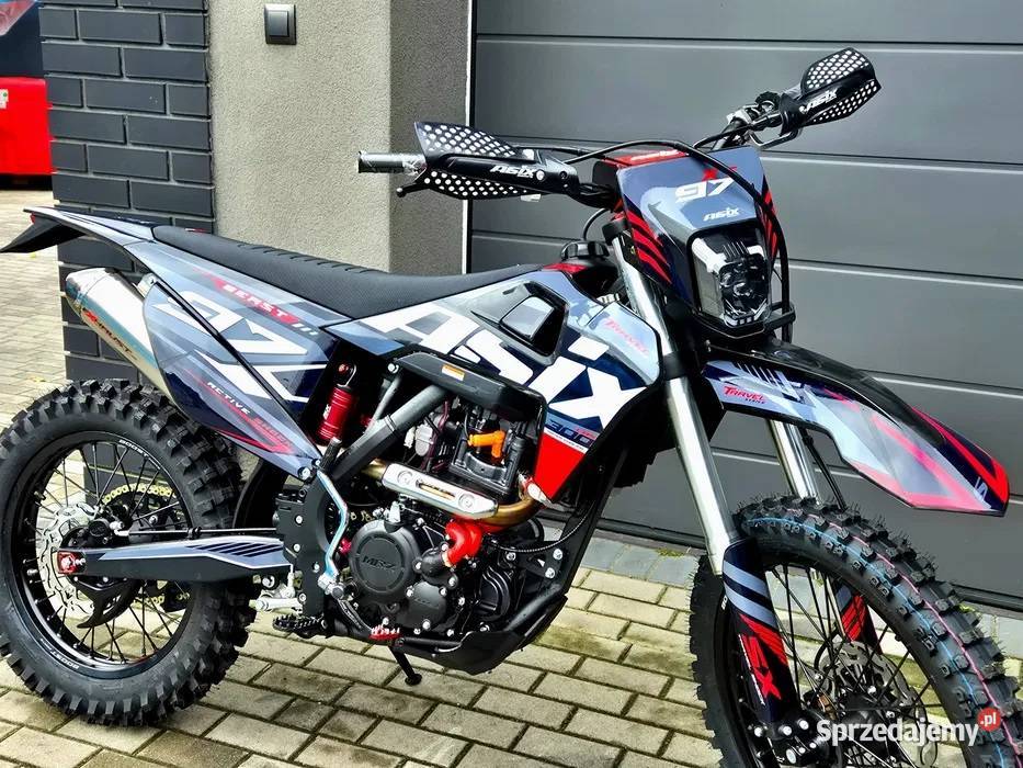 ASIX XT97 300cc Full BLACk Nowy CHŁODNICA CIECZY Loncin