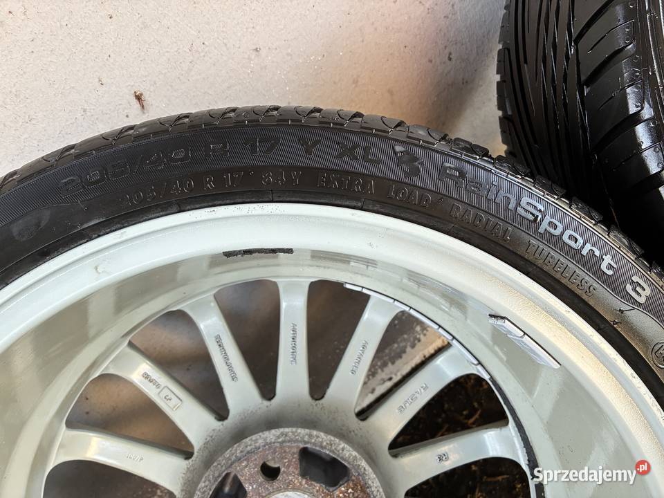 Felgi aluminiowe oryginalne Renault 17 z oponami Rzeszów