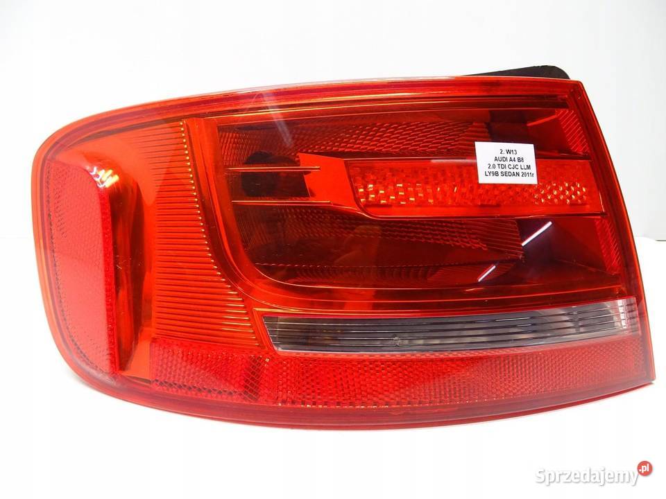 LAMPA LEWA LEWY TYŁ TYLNA W BŁOTNIK AUDI A4 B8 małopolskie sprzedam