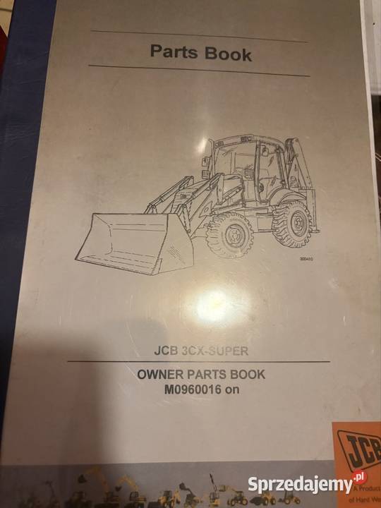 Katalog części JCB 3CX SUPER Chełmiec sprzedam