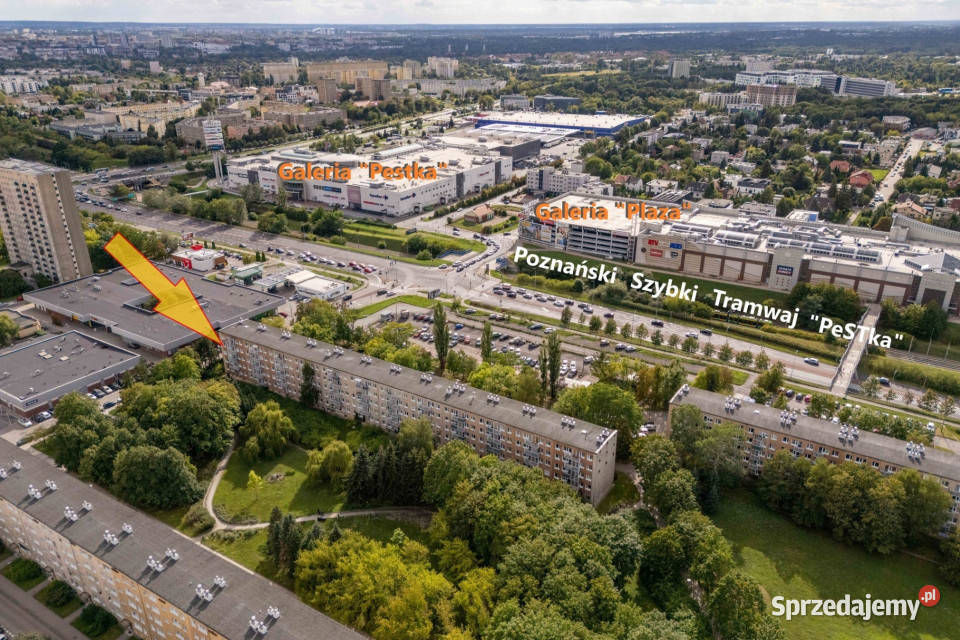 Galerii Plaza zadbane wśród zieleni balkon sprzedam