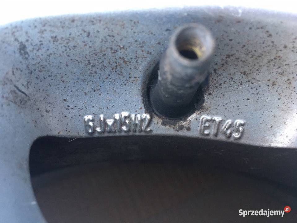 Alufelgi Ronal 15 audi a4 b5 5x112 8d0601025f Średnica 15" Chojnice