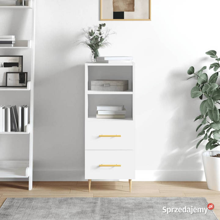 Szafka biała 345x34x90 materiał drewnopochodny Warszawa