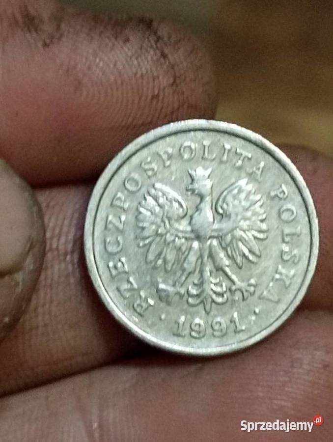 Sprzedam czwarta monete 50 groszy 1991 r Chełm