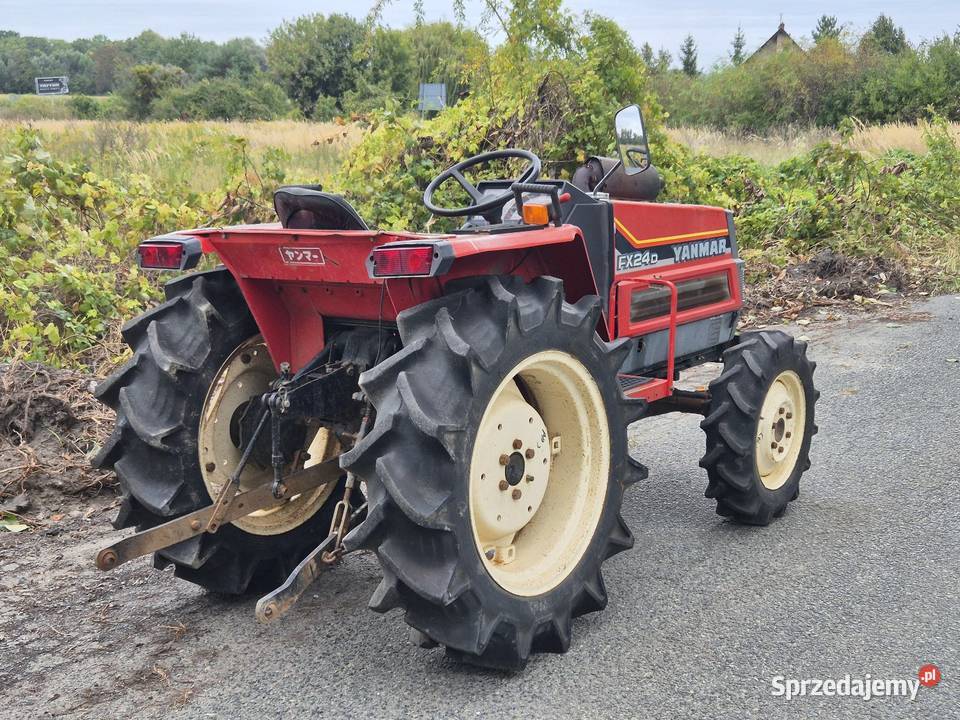 Traktorek traktor YANMAR FX24D 24 44 Wspomaganie Yanmar Małuszyn