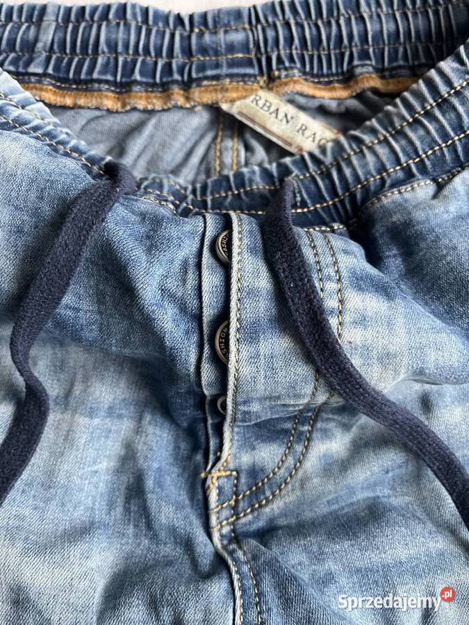 Niebieskie jeansy męskie joggery URBAN RAGS 31 Sochaczew