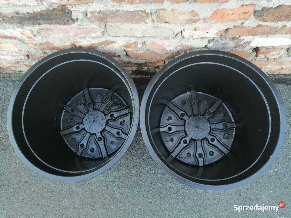 Doniczki 40L litrów 49 40L Zagnańsk Nowe czarny Siewierz